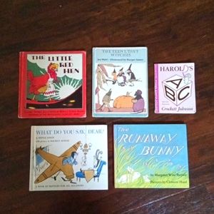 Throw Back Children's Favorite Picture Books Bundle of 5
